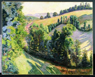 Landschap bij Pontgibaud